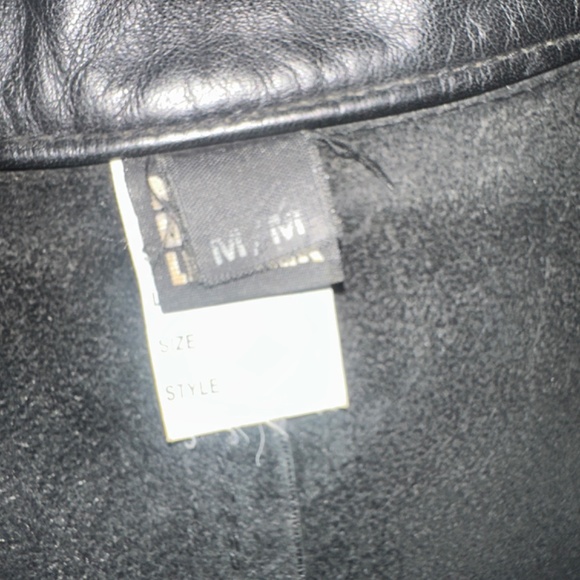 North Bound Leather Lace Up Short Sleeve Shirt Medium Gently worn Side zip - Picture 11 of 13